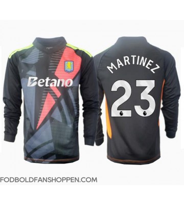 Aston Villa Emiliano Martinez #23 Målmand Udebanetrøje 2024-25 Langærmet